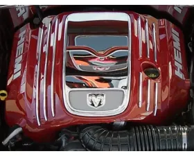 American Car Craft 12Pc Polished Stainless Steel Shroud Dress Up Kit Dodge Charger | Magnum | Chrysler 300C 2005-2010