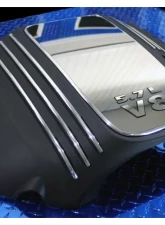 American Car Craft Brushed Stainless Steel Engine Shroud Trim Kit Dodge Charger | Chrysler 300 2011-2018                                     - ACC-333006-B - Image 2