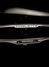 American Car Craft Brushed Finish Rear View Mirror Trim Chevrolet Corvette C5 | Z06 1997-2004                                     - ACC-031007 - Image 2