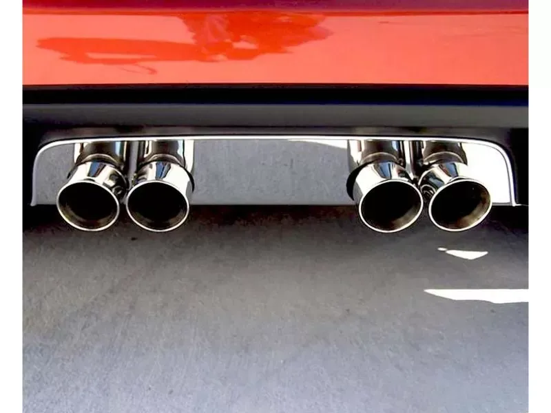 American Car Craft Exhaust Filler Panel NPP Dual Mode/Bi Mode Chevrolet Corvette C6 2005-2013 - ACC-042004