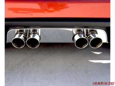 American Car Craft Exhaust Filler Panel NPP Dual Mode/Bi Mode Chevrolet Corvette C6 2005-2013 - ACC-042004