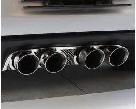 American Car Craft Laser Mesh Exhaust Filler Panel Borla Stinger/Touring Quad Round Tips Chevrolet Corvette C6 2005-2013