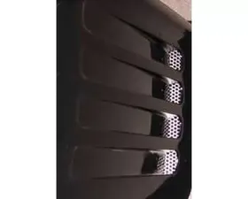 American Car Craft 2Pc Polished Finish Side Vent Grilles Perforated Chevrolet C4 Corvette 1991-1994