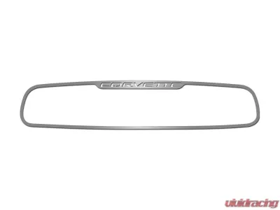 American Car Craft Brushed Stainless Rear View Mirror Trim Auto-Dim Chevrolet Corvette C5 | Z06 1997-2004 - ACC-031042