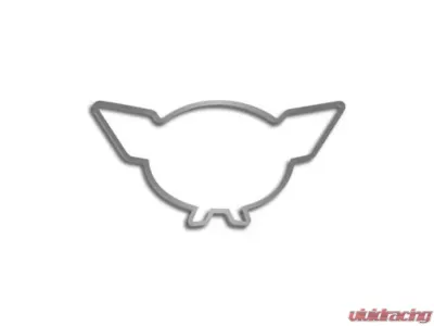 American Car Craft 1Pc Polished Stainless Steel Waterfall Emblem Trim Chevrolet Corvette C5 1998-2004 - ACC-031025