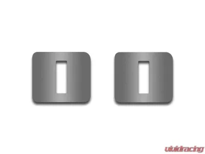 American Car Craft 2Pc Brushed Finished Seat Lever Trim Plate Chevrolet C5 | Z06 | ZR1 | GS Corvette 1997-2004 - ACC-031039