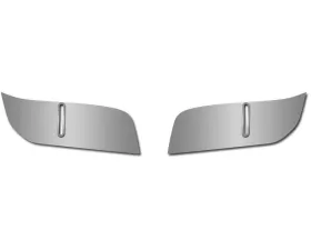 American Car Craft 2Pc Brushed Stainless Steel Rear Hatch Catch Plate Chevrolet C5 | Z06 1997-2004