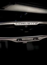 American Car Craft Brushed Stainless Rear View Mirror Trim Auto-Dim Chevrolet Corvette C5 | Z06 1997-2004                                     - ACC-031042 - Image 2