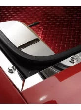 American Car Craft 3Pc Polished Stainless Steel Rear Deck Trim Kit Chevrolet Corvette C5 | Z06 1998-2004                                     - ACC-031045 - Image 2