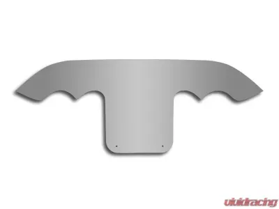 American Car Craft Polished Stainless Steel Exhaust Filler Panel Stock Exhaust Chevrolet Corvette C5 1997-2004 - ACC-032001
