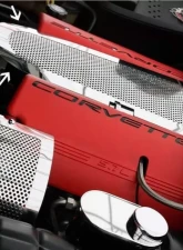 American Car Craft Plenum Cover Low Profile Perforated Chevrolet Corvette C5 1997-2004                                     - ACC-033030 - Image 2