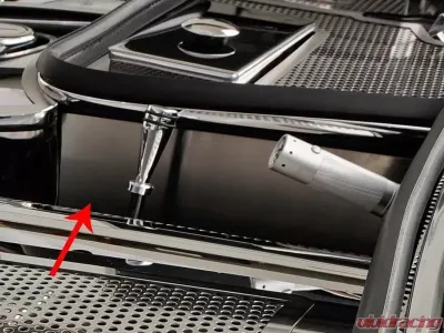 American Car Craft Battery Shroud Cover Brushed Steel Chevrolet Corvette C5 1997-2004 - ACC-033053