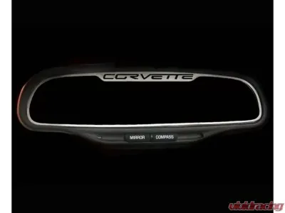 American Car Craft Corvette Style Rear View Mirror Trim Chevrolet Corvette C6 2005-2013 - ACC-041033