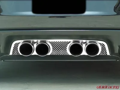 American Car Craft Laser Mesh Exhaust Filler Panel NPP Dual Mode/BI Mode Chevrolet Corvette C6 2005-2013 - ACC-042006