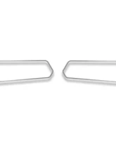 American Car Craft Brushed Finish 2Pc Stainless Steel Taillight Trim Rings Chevrolet Corvette Stingray C7 2014-2019                                     - ACC-052020-B - Image 4