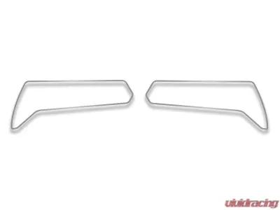 American Car Craft Brushed Finish 2Pc Stainless Steel Taillight Trim Rings Chevrolet Corvette Stingray C7 2014-2019 - ACC-052020-B