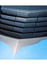 American Car Craft Premium Vinyl Hood Vent Graphic Black Carbon Fiber w/Brushed Black Trim Chevrolet Corvette Stingray C7 2014-2019                                     - ACC-052081 - Image 5