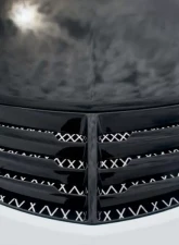 American Car Craft Brushed Polished Stainless Steel Expanded Diamond Pattern Hood Vent Grille Chevrolet Corvette C7 | Z06 | Z51 | GS 2014-2019                                     - ACC-052110-B - Image 3