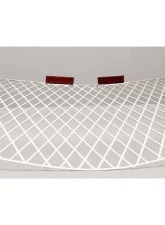 American Car Craft Polished Finish Stainless Steel Expanded Diamond Pattern Hood Vent Grille Chevrolet Corvette C7 2014-2019                                     - ACC-052121-P - Image 3