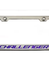 American Car Craft Synergy Green Solid Custom License Plate Frame w/Challenger Lettering                                     - ACC-152023-SBGR - Image 2