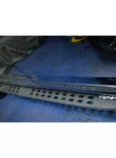American Car Craft 2Pc Brushed Stainless Steel Running Board Raptor Emblems Ford Raptor 2017-2020                                     - ACC-772095 - Image 4