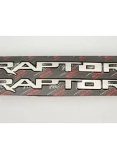 American Car Craft 2Pc Brushed Stainless Steel Running Board Raptor Emblems Ford Raptor 2017-2020                                     - ACC-772095 - Image 6
