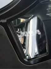 American Car Craft Polished Stainless Hood Insert Upper Right Chevrolet Corvette C5 | Z06 2001                                     - ACC-033004-01 - Image 2