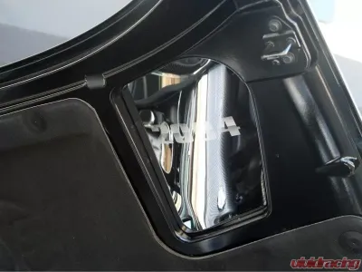 American Car Craft Polished Stainless Hood Insert Upper Right Chevrolet Corvette C5 | Z06 2001 - ACC-033004-01