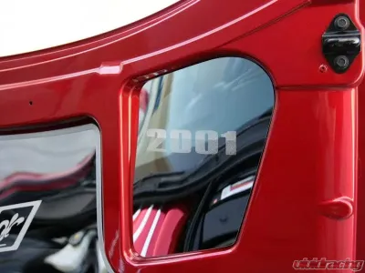 American Car Craft Polished Stainless Hood Insert Upper Right Chevrolet Corvette C5 | Z06 2001 - ACC-033004-01