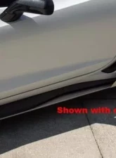 American Car Craft 650 HP Fin Brushed Stainless Steel Side Skirt Extensions w/Supercharged Inlaid Lettering Chevrolet Corvette Z06 | ZR1 2015-2019                                     - ACC-052094/052106 - Image 7