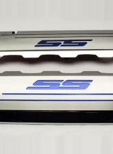 American Car Craft Stainless Steel Bright Red Solid Fuel Rail Cover Chevrolet Camaro SS 2016-2021                                     - ACC-103077/103079-BSRD - Image 11