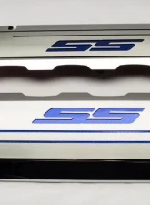 American Car Craft Stainless Steel Bright Red Solid Fuel Rail Cover Chevrolet Camaro SS 2016-2021                                     - ACC-103077/103079-BSRD - Image 7