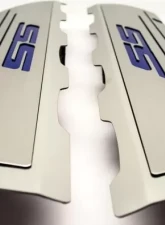 American Car Craft Stainless Steel Bright Red Solid Fuel Rail Cover Chevrolet Camaro SS 2016-2021                                     - ACC-103077/103079-BSRD - Image 8