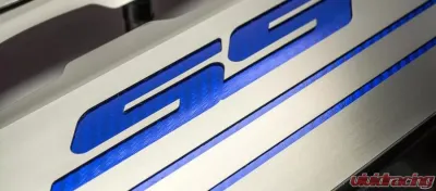 American Car Craft Stainless Steel Bright Red Solid Fuel Rail Cover Chevrolet Camaro SS 2016-2021 - ACC-103077/103079-BSRD