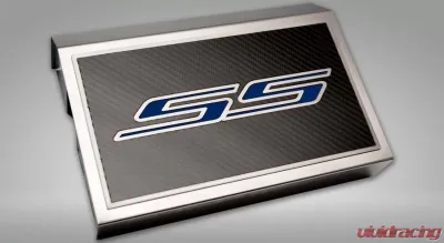 American Car Craft Brushed Dark Blue Solid Fuse Box Cover Chevrolet Camaro SS 2016-2021 - ACC-103090/103094-DBLU