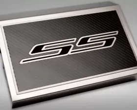 American Car Craft Brushed Black Solid Fuse Box Cover Chevrolet Camaro SS 2016-2021