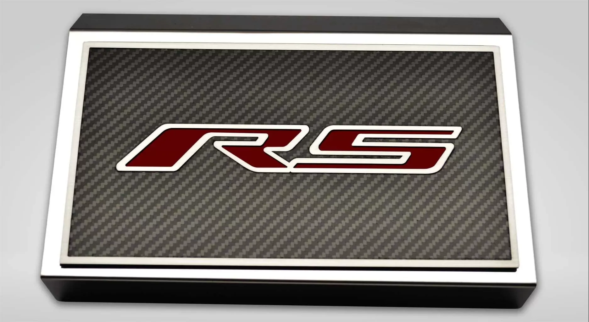 American Car Craft Polished Garnet Red Fuse Box Cover Chevrolet Camaro RS 2016-2021 - ACC-103089/103095-GNRD