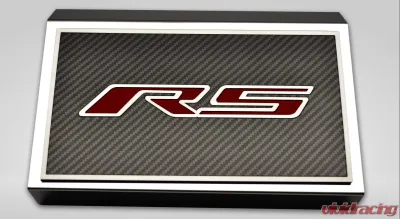American Car Craft Polished Garnet Red Fuse Box Cover Chevrolet Camaro RS 2016-2021 - ACC-103089/103095-GNRD