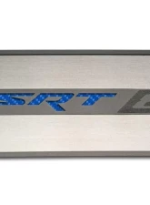 American Car Craft 2Pc Brushed Black Stainless Steel Door Badge Plate w/SRT8 Inlay Dodge Challenger 2008-2014                                     - ACC-151023-BBLK - Image 5