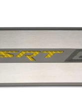 American Car Craft 2Pc Brushed Black Stainless Steel Door Badge Plate w/SRT8 Inlay Dodge Challenger 2008-2014                                     - ACC-151023-BBLK - Image 7