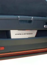 American Car Craft 2Pc Brushed Black Stainless Steel Door Badge Plate w/Challenger Inlay Dodge Challenger 2008-2014                                     - ACC-151031-BBLK - Image 4