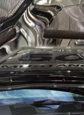 American Car Craft Perforated Blue LED Illuminated 5.0 Hood Panel Vanity Plate Ford Mustang GT 2010-2012                                     - ACC-273037-BLUL - Image 5