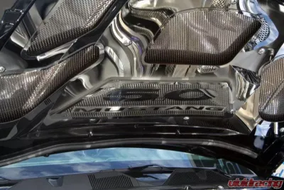 American Car Craft Perforated Blue LED Illuminated 5.0 Hood Panel Vanity Plate Ford Mustang GT 2010-2012 - ACC-273037-BLUL