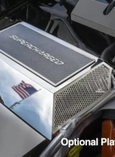 American Car Craft Brushed Top Plate Fuse Box Cover Dodge Charger 2015-2023                                     - ACC-333037/333026-B - Image 2