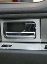 American Car Craft 4Pc Polished Stainless Steel Door Handle Pull Plates Ford F-150 | Raptor 2010-2014                                     - ACC-771018 - Image 2