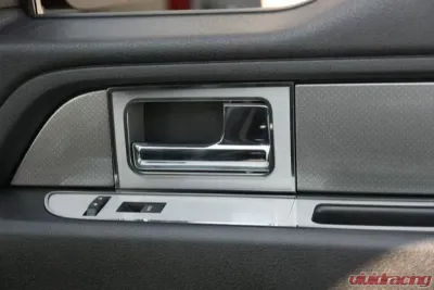 American Car Craft 4Pc Polished Stainless Steel Door Handle Pull Plates Ford F-150 | Raptor 2010-2014 - ACC-771018