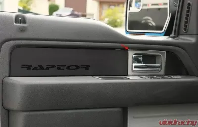 American Car Craft 4Pc Polished Stainless Steel Door Handle Pull Plates Ford F-150 | Raptor 2010-2014 - ACC-771018