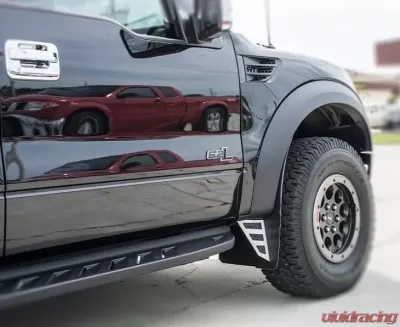 American Car Craft Stainless Steel Carbon Fiber Full Set Mud Guards Kits Ford Raptor 2010-2014 - ACC-772028/772029