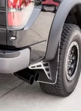 American Car Craft Stainless Steel Carbon Fiber Full Set Mud Guards Kits Ford Raptor 2010-2014                                     - ACC-772028/772029 - Image 5