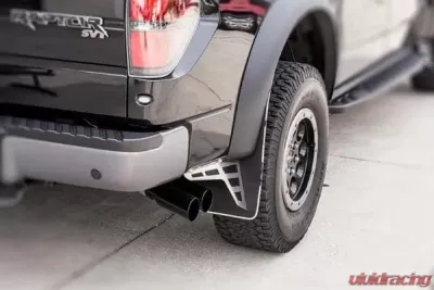 American Car Craft Stainless Steel Carbon Fiber Full Set Mud Guards Kits Ford Raptor 2010-2014 - ACC-772028/772029